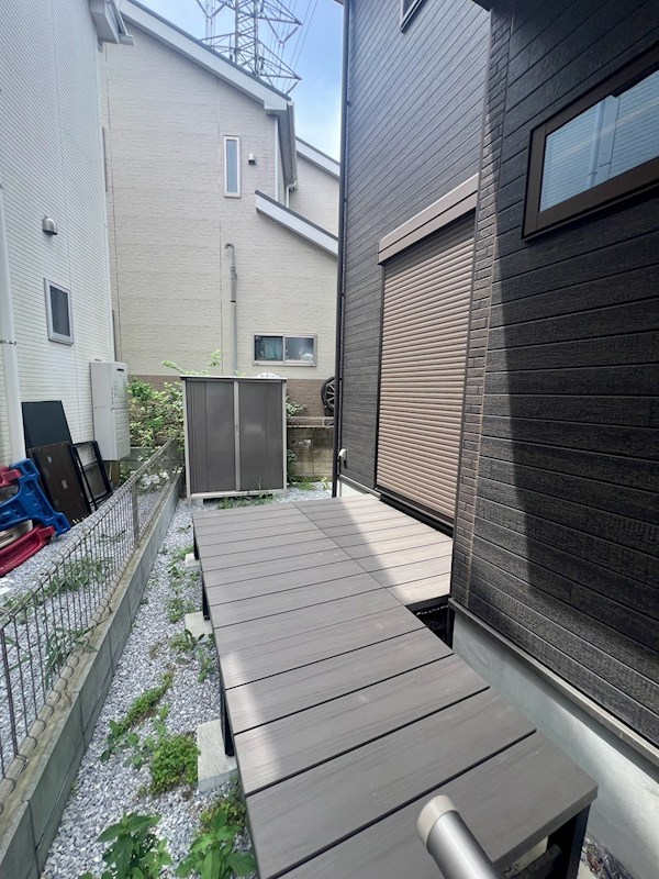 志木市上宗岡１丁目 現地写真（庭）