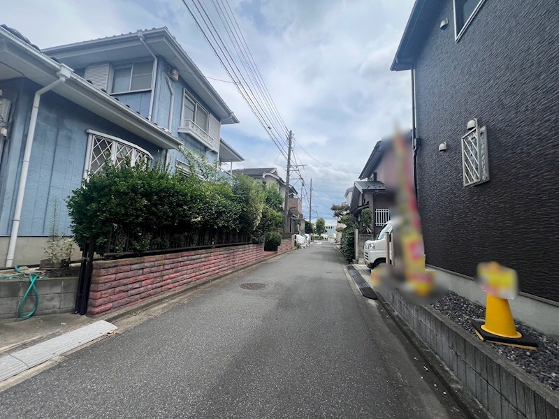 志木市上宗岡１丁目 現地写真（前面道路含む現地写真）