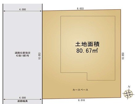 川越市宮元町 区画図