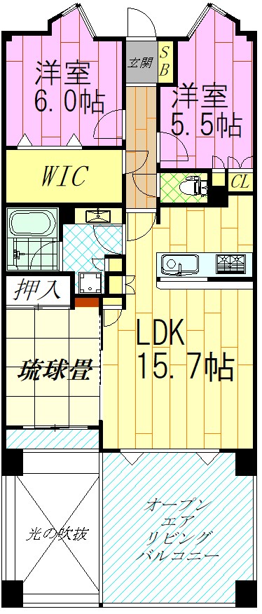 ヴェレーナ津田沼 間取図・土地図