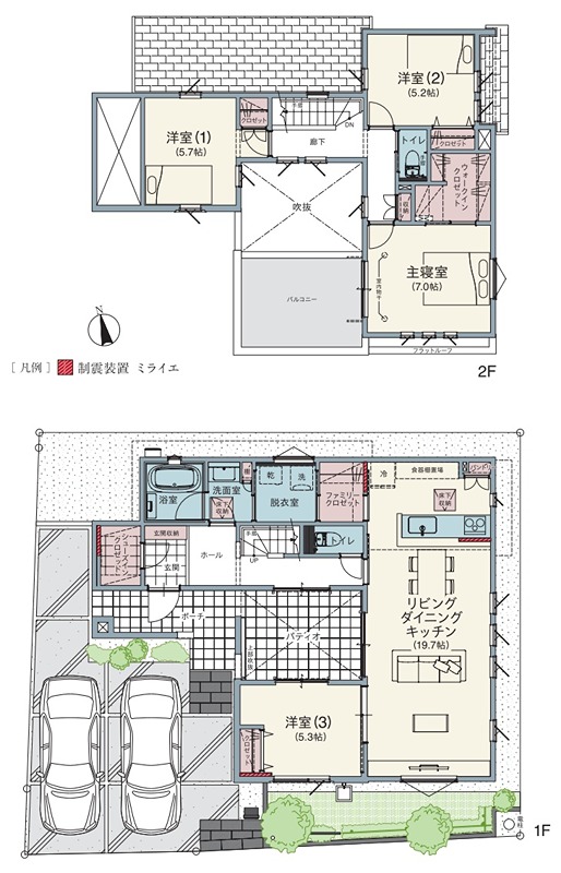 ビューガーデン印西宗甫【第一期】 間取図・土地図