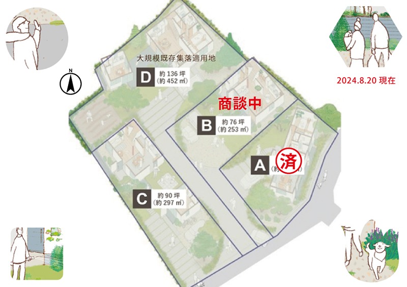 大阪府大阪市福島区福島１丁目1-2 全体区画図