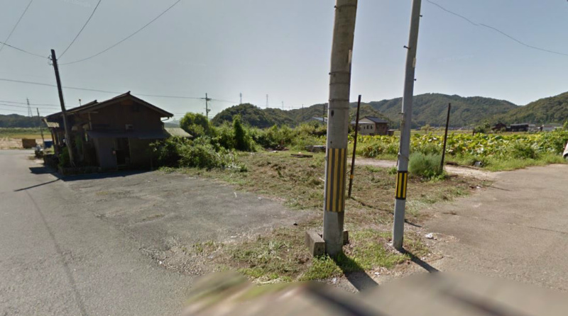 豊岡市森津の土地 現地写真