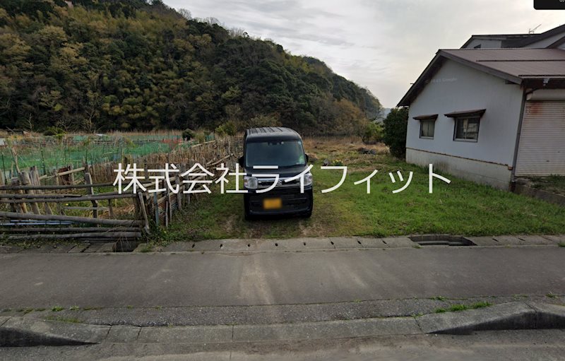 豊岡市城崎町桃島の土地 現地写真