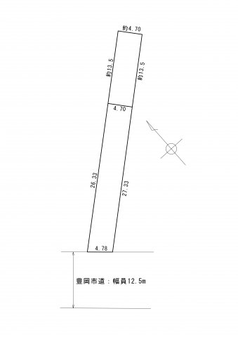 豊岡市城崎町桃島の土地 その他