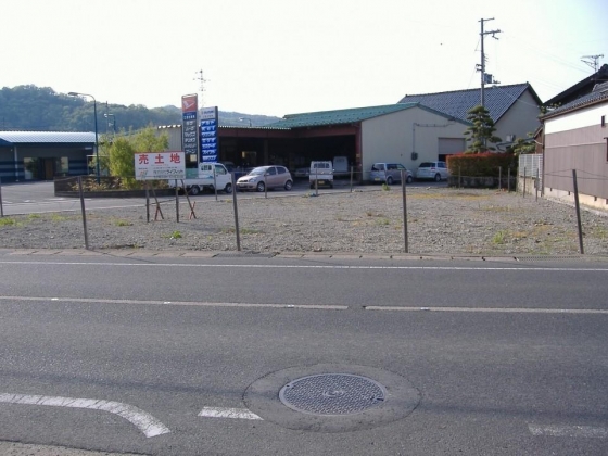 豊岡市日高町鶴岡の土地 現地写真