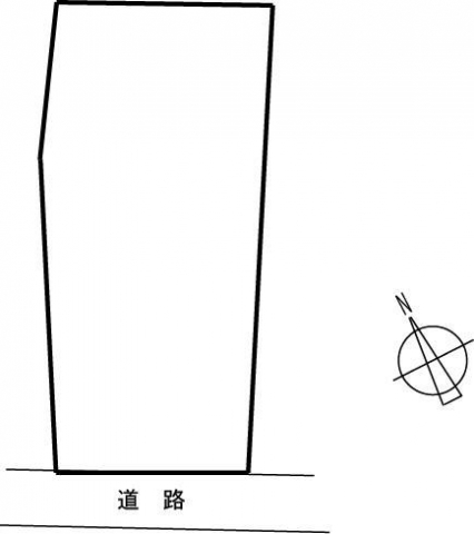 豊岡市日高町野々庄の土地 間取図・土地図