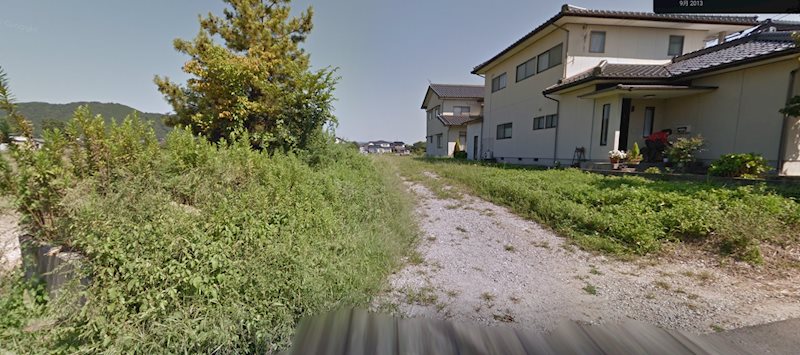 豊岡市日高町野々庄の土地 現地写真