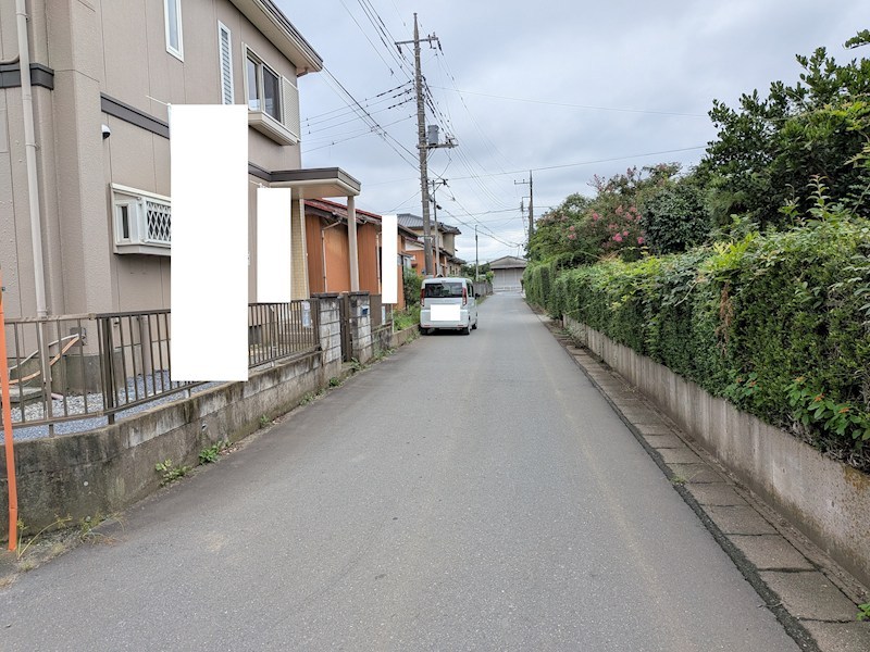 阿見町阿見　中古住宅 現地写真（前面道路含む現地写真）